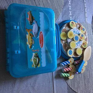 Melissa and Doug Fishing Kit and Birthday Cake Set